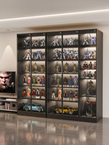 MORANKES | Steel Display Cabinet with Glass
