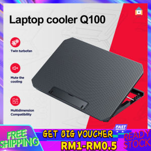 【Malaysia Spot Sale】Laptop Cooling Pads Large Size For 12-17 Inch Notebook Silent Gaming Laptop Cooler Wind Speed Adjustable Laptop Cooler