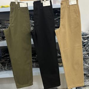 Retro Japanese Style Cotton Work Trousers Mens Loose Slim Straight Casual Jeans Long Pants Youth Fashion Casual Pants