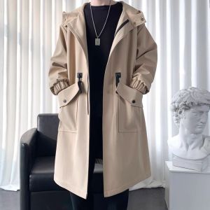 SUOSHE | Plus Size British Style Mid-Length Coat For Fall/Winter