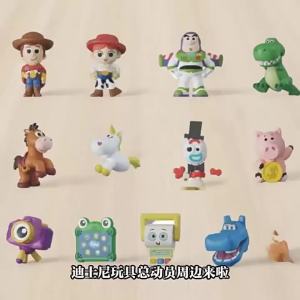 Jandoon Blind Box Toy Story woody jessie buzz light year bullseye forky rex snappy Toys Doll Cute Grain Figurine Toy Gift