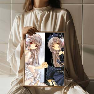 BILIBILI | Anime C-Chobits Kawaii Girl Cute Classic Vintage Posters HD Quality Wall Art Retro Posters For Home Room Wall Decor
