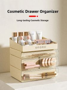 Makeup Storage Organizer for Brushes and Cosmetics