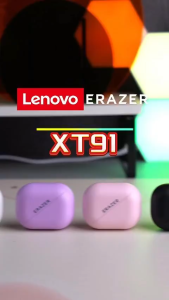 Lenovo ERAZER XT91 True Wireless Bluetooth V5.4 Earphones IPX5 Waterproof TWS Mini Earbuds Bluetooth Headphones