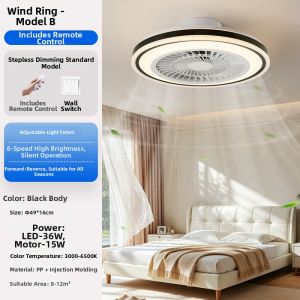 ADDLON | Invisible Design Full Spectrum Ceiling Fan Light