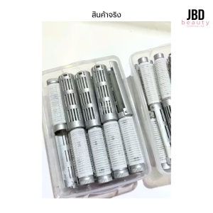 แกนดัดยกโคนผมเกาหลี มีตัวล็อคในตัว แกนดัดผม มี 2 ขนาด คละสี