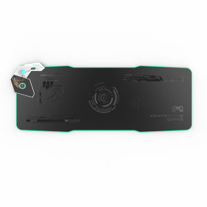 65W RGB wireless charging 15W e-sports mouse pad touch illuminated large table pad PD QC wired phone overcharging