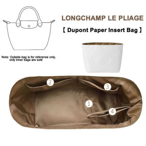For Longchamp Le Pliage Love Co branded styles Handbag Organizer Travel Makeup waterproof Inner Liner bag Tidy up Travel Insert Bag Storage Liner DIY Bags