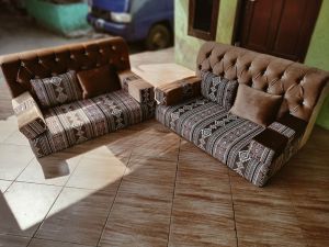 sofa lesehan Arab custom sesuai dengan 220cm