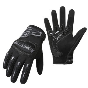 Full Finger Motorcycle Gloves Touch Screen Anti-slip Hard Shell Protective Breathable Gloves For Men Women Motorbike Racing Cycl