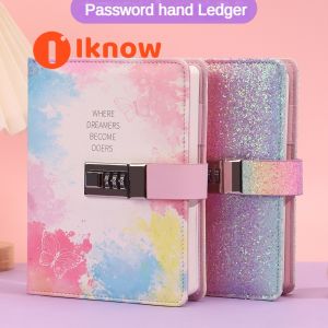 Tôi Biết B6 Khóa mật mã Nhật Ký-Sổ cái tay sáng tạo cho sinh viên Tạp Chí an toàn với khóa kết hợp lý tưởng cho các ghi chú và lập kế hoạch hàng ngày