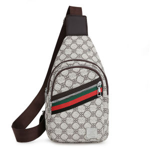 ผู้ชายมัลติฟังก์ชั่กระเป๋าMessengerไหล่ผ้ากระเป๋าCrossbodyกระเป๋าถือลําลองพร้อมรูหูฟัง