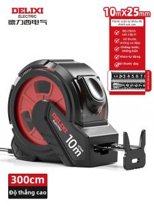 DELIXI Electric | Băng Đo Thép Có Khóa 7.5m