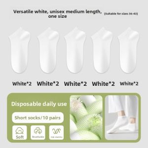 Deodorant Moisture Absorbing Breathable Disposable Socks