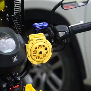 ZLWR มอเตอร์ไซค์พับน้ำถ้วย วัสดุ ABS มีความทนทานและทนทาน ที่วางถ้วยน้ำแบบพับได้ อุปกรณ์เสริมการดัดแปลงมอเตอร์ไซค์