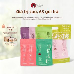 CHAYANYUESE | Túi Trà Ô Long Đào & Nho Pha Nóng Lạnh