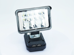 Cordless LED Work Light Spotlight For Outdoor Floodlight Emergency Light-Battery not included