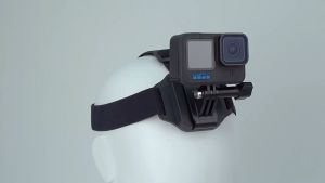 Dây đeo đầu Telesin 2 in 1 dành cho ActionCam Gopro Insta360 Osmo action kẹp nón  kẹp dây balo -Hàng chính hãng