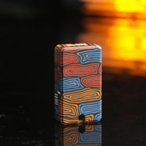 G10 Resin Fiber EDC Fidget Slider Mechanical Tactile Slider Adult Stress Relief Toy for ADHD and Anxiety Adults Gifts