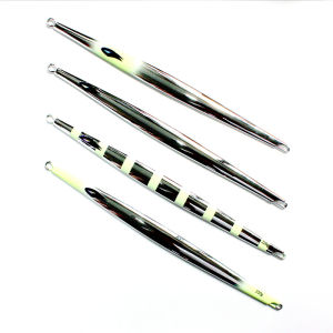 New Electroplating Process 220g Jigging Lead Metal Fast Jig/Slow Jigging/Trolling Metal Spoon Fishing Lure