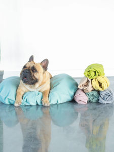 Pet Kennel Sets Thick Thin Pet Bed Protective Cover Waterproof Anti-Scratch Splittable Replacement Spare Nest Cover round Seat Cover