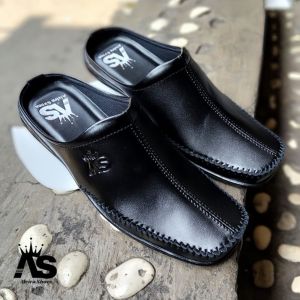 sepatu sendal Kulit Asli sendal Bustong pria kulit Sepatu sendal Pria cocok untuk berpergian Acara" formal dll
