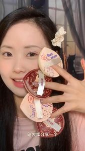 ชุดพัฟฟองน้ํานุ่มพิเศษ หนาแน่น สร้างการแต่งหน้าตามธรรมชาติได้ง่าย Lucky Rabbit Q-Bounce