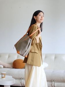 Tas Laptop Bahu Premium Nilon Oxford Wanita Korean Style Bag (T10-003)