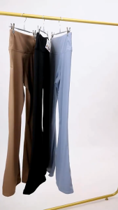 Legging Sport Celana Yoga Cutbray Basic Wide Leg Highwaist Celana Olahraga Wanita Zumba Senam Aerobik