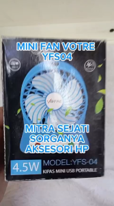 Mitra Sejati Mini Fan Votre YFS04 Kipas Angin Mini Portable