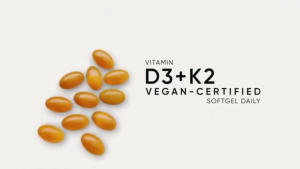 Sports Research D3 + K2 Veggie Softgels (160 Softgels) Strengthen Bones Boost Immunity Support Cardiovascular Health
