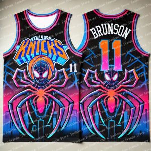 2024 New Disney Marvel Spider Man Special Edition Children Basketball Jerseys Number 11 Vest Casual Adult Kid Training Uniform