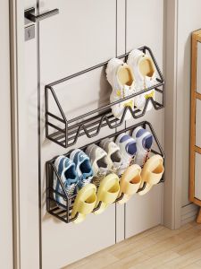 WUBUWEI | Wall-Mounted Space-Saving Shoe Organizer
