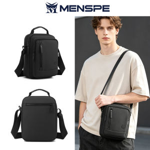 MENSPE Men Bags Mens Shoulder Bag Cross Body Bag Casual Handbag Men Fashion Shoulder Bag Large Capacity Waterproof Casual Sport Street Bag for Travel Outdoor