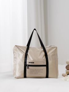【Local Ready Stock】Foldable Travel Bag  Hand-carry Tote Bag  Waterproof  Lightweight  Large-capacity Durable