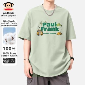 Paul Frank | Green Short Sleeve Loose Casual T-shirts