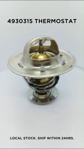 4930315 THERMOSTAT 3283589 / 3802273 / 3972071/ 5292738 [LOCAL STOCK. READY TO SHIP WITHIN 24HRS] CUMMINS ENGINE 4B 6B 6BT QSB 3.9L 5.9L 6.7L