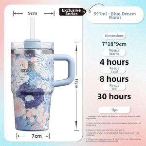 STANLEY | Aesthetic Car and Home Use Straw Cup Gift