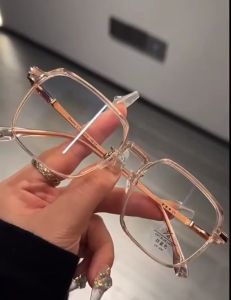 WDS Kacamata Hitam Anti Blue Light Anti Radiasi Blue Ray Gaya Korea Bahan Metal Bentuk Bulat Oval Square untuk Pria dan Wanita K14 8128