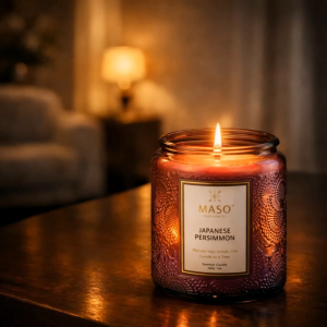 Scented Candle - Natural Soy Wax Hand Poured with Natural Essential Oil | Smokeless | Decorative Luxury Candle Jar | Perfect as Gift |