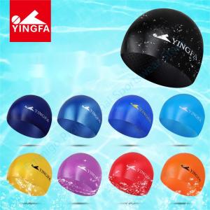 Yingfa Granular Silicone Swim Cap Natacion Professional Swim Pool Hat Waterproof Hats For Men Women Swimming Cap Long Hair Dive Cap