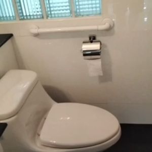 ราวจับห้องน้ำเรืองแสง 30-100 CM ราวจับตัว T/P/V/L สแตนเลส 304 หุ้มพลาสติก ABS ดี ราวจับพยากร ราวจับกันลื่น