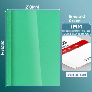Good | Punch-free Transparent Binding Cover Sheet