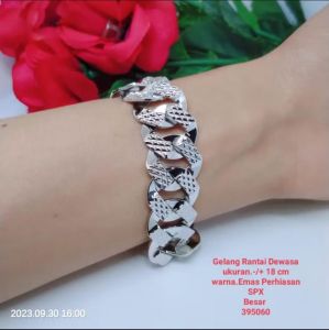 Gelang Rantai Silver Rantai Wanita Termurah Terlaris Cantik Elegan