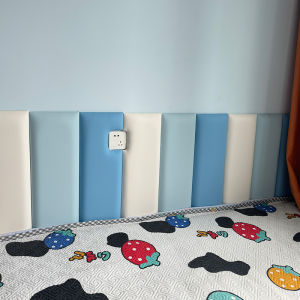 TONGHUALANG | Self-Adhesive Soft Wall Protector for Childrens Room Bed Head and Bed Side