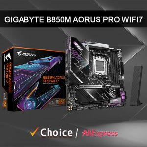 GIGABYTE | GIGABYTE New B850M AORUS PRO WIFI7 Supports Ryzen 9000 12+2+2 power supply Micro ATX AMD B850 Socket AM5 Motherboard