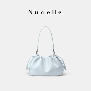 Nucelle | Túi Xách Hobo Da Nhăn Có Dây Kéo