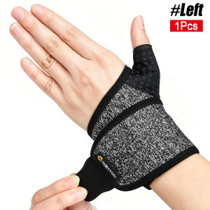 1Pcs Wrist Brace Wrist Compression Strap with Thumb Support for Men Women Tendonitis Arthritis Sprain Sport Work Typing Sleeping