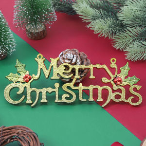Christmas Decorations Christmas Tree Decoration Accessories Letter Card DIY Handmade Garland Material Scene Layout