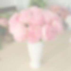 (5 Kuntum) Bunga Peony Ikat Artificial/Bunga Hias Dekorasi